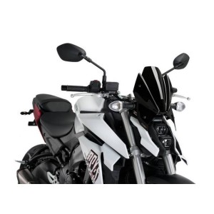 PUIG SPORT WINDSCHUTZSCHEIBE NEW GENERATION SUZUKI GSX-S 950 2021-2024, SCHWARZ