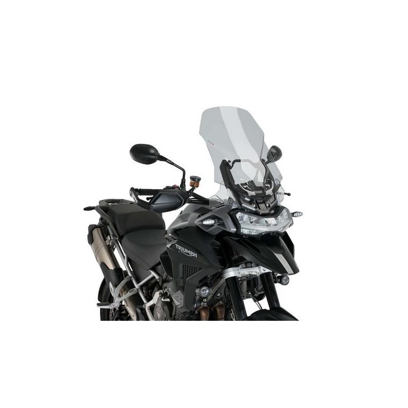 PARABRISAS PUIG TOURING TRIUMPH TIGER 1200 GT 2022-2024, AHUMADO CLARO