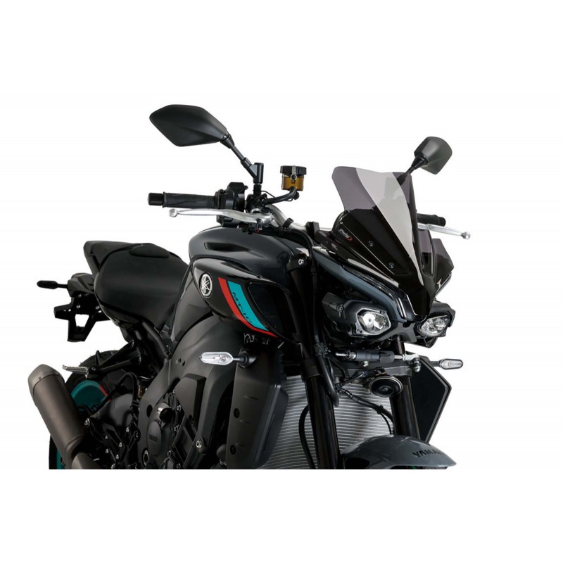 PARABRISAS PUIG SPORT YAMAHA MT-10 2022, AHUMADO OSCURO