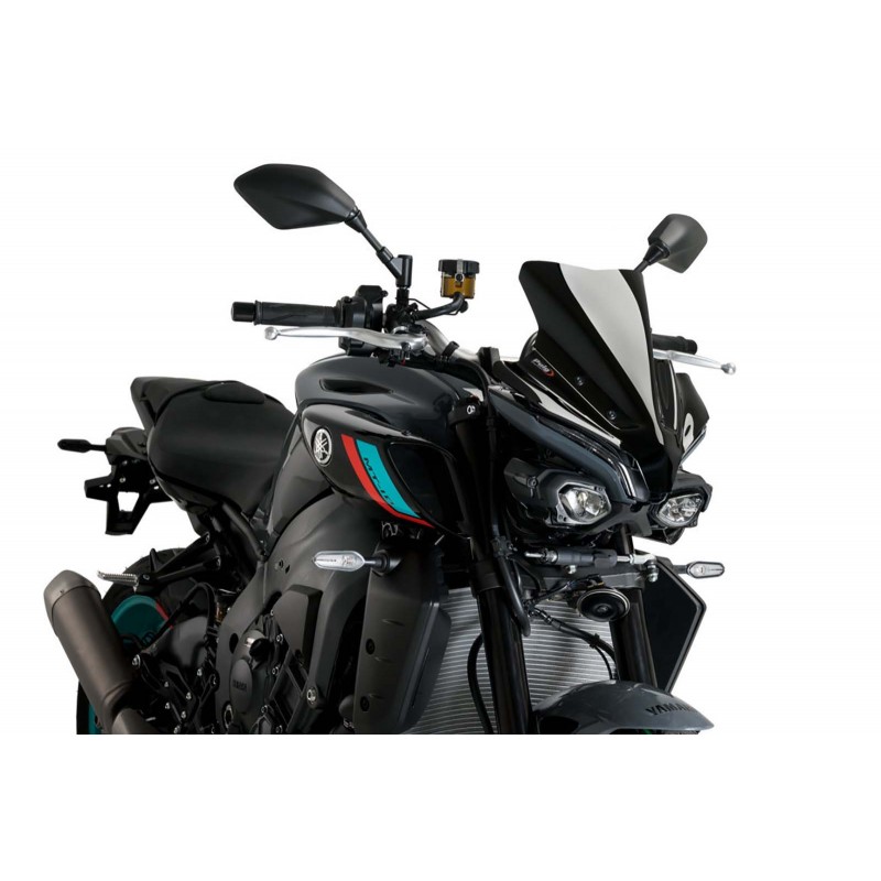 PARABRISAS PUIG SPORT YAMAHA MT-10 SP 2022-2024, NEGRO