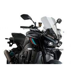 CUPOLINO PUIG TOURING YAMAHA MT-10 SP 2022-2024, FUME CHIARO