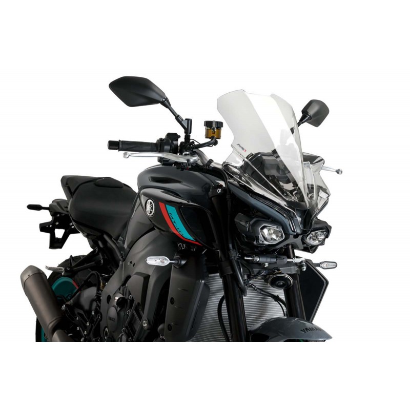 PUIG TOURING WINDSCHUTZSCHEIBE YAMAHA MT-10 SP 2022-2024, TRANSPARENT