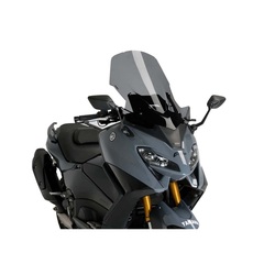 PUIG WINDSCHUTZSCHEIBE V-TECH LINE TOURING YAMAHA T-MAX 560 2022-2024, DUNKLE RAUCH