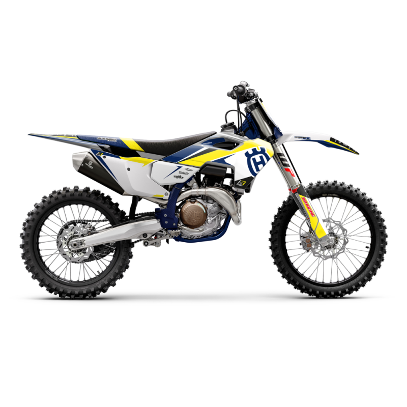 KIT ADESIVI + COPERTINA SELLA BLACKBIRD DREAM 4 HUSQVARNA FC 350 2023