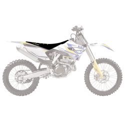 BLACKBIRD SITZBEZUG ZEBRA HUSQVARNA TE/FE 2014-2016, TC/FC 2014-2015, SCHWARZ/GELB