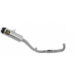 ARROW INDY RACE FULL EXHAUST SYSTEM YAMAHA T-MAX 560 2020-2021, TITANIUM/CARBON, DEKAT