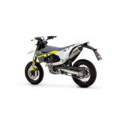 TERMINALE ARROW RACE-TECH HUSQVARNA 701 ENDURO 2021-2024, TITANIO/CARBONIO, DEKAT