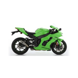 TERMINALE ARROW PRO-RACE KAWASAKI ZX-10R 2021-2024, TITANIO, DEKAT