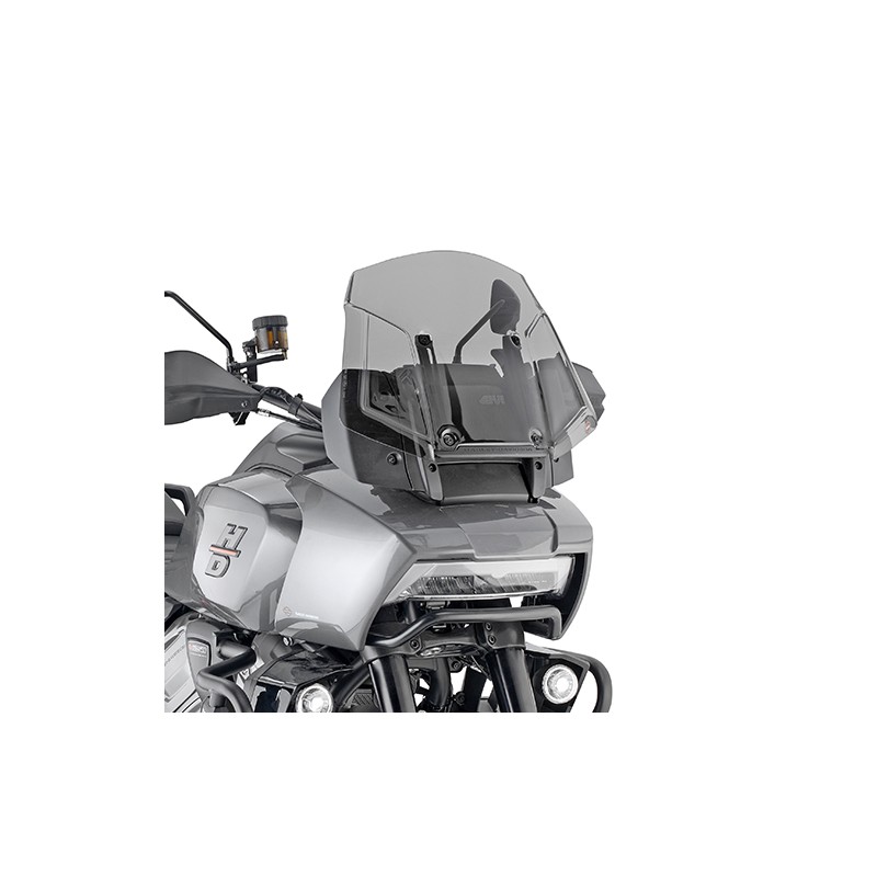 GIVI WINDSCREEN HARLEY-DAVIDSON PAN AMERICA 1250 2021-2024, RAUCH, MIT MONTAGESATZ