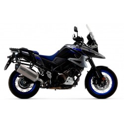 TERMINALE DI SCARICO ARROW SONORA SUZUKI V-STROM 1050 XT 2023-2024, TITANIO/CARBONIO, OMOLOGATO 