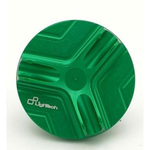TAPPO OLIO MOTORE LIGHTECH KAWASAKI ZX-6RR 600 2005-2006, VERDE