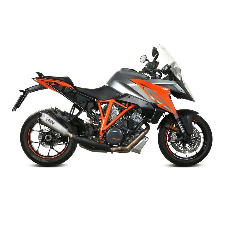 EXHAUST MIVV DELTA RACE FOR KTM 1290 SUPER DUKE GT 2019-2020, APPROVED STEEL/CARBON