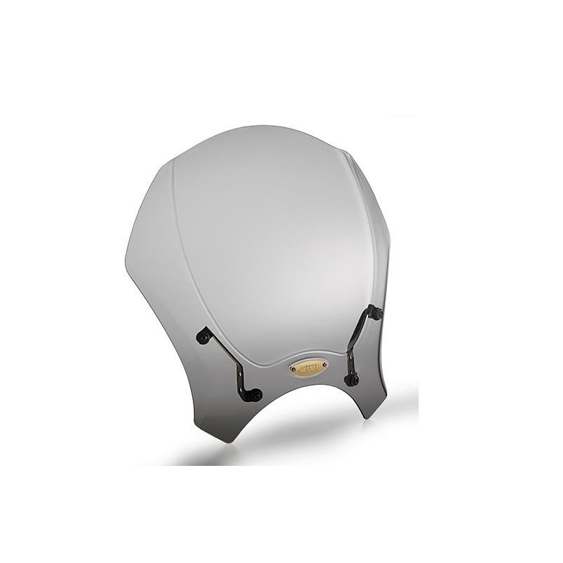 GIVI WINDSCREEN MOTO GUZZI V7 STONE 850 2021-2023, SMOKED, WITH MOUNTING KIT