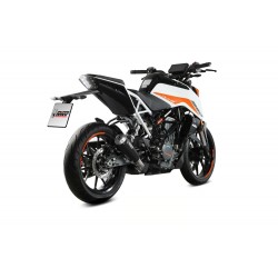 EXHAUST MIVV X-M1 KTM 390 DUKE 2021-2023, DEKAT BLACK