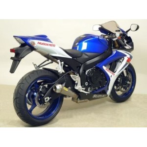 ARROW PRO-RACE FULL EXHAUST SYSTEM SUZUKI GSX-R 600 2006-2007, TITANIUM, DEKAT