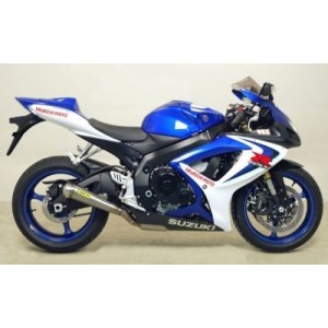 ARROW PRO-RACE FULL EXHAUST SYSTEM SUZUKI GSX-R 600 2006-2007, TITANIUM, DEKAT