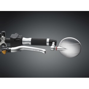 RÜCKSEITIGER SPIEGEL RECHTS/LINKS RIZOMA SPY-R 94.5 GENEHMIGT, SILBER
