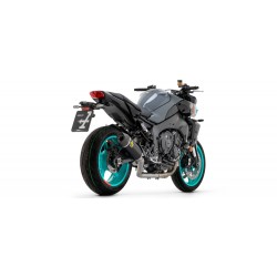 TERMINALE ARROW INDY RACE YAMAHA MT-10 2023-2024, ALLUMINIO DARK/CARBONIO, DEKAT