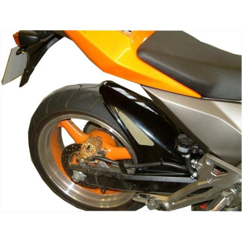 PARAFANGO POSTERIORE POWERBRONZE KAWASAKI ZX-6R 2003-2004 NERO GRIGLIA ORO