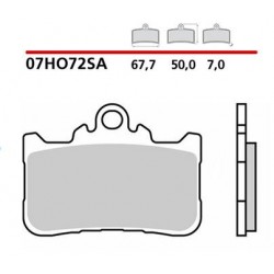 PASTILLAS DE FRENO DELANTERAS SINTERIZADAS BREMBO HONDA CBR 500 R 2022-2023 (COMPOUND SA)