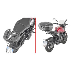 SPEZIFISCHER TOPCASE TRÄGER GIVI FÜR TOPCASE MONOKEY/MONOLOCK MOTO MORINI SEIEMMEZZO SCR 2022-2024