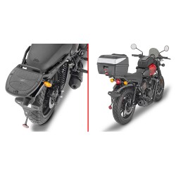 ADAPTADOR POSTERIOR GIVI PARA MALETA MONOLOCK ROYAL ENFIELD HNTR 350 2022-2024