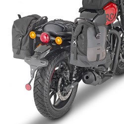 CHASIS GIVI ALFORJAS LATERALES MT501 ROYAL ENFIELD HNTR 350 2022-2024