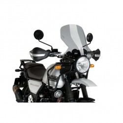 PARABRISAS PUIG TOURING ROYAL ENFIELD HIMALAYAN 411 2021-2024, AHUMADO CLARO