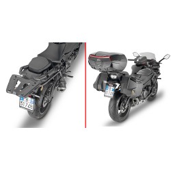 SPEZIFISCHER TOPCASE TRÄGER GIVI FÜR TOPCASE MONOKEY/MONOLOCK SUZUKI GSX-S 1000 GT 2022-2024