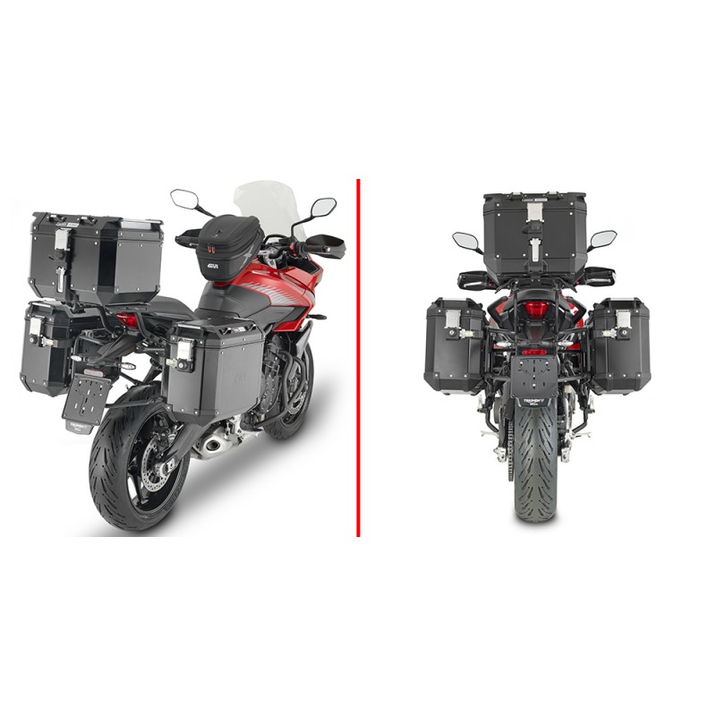 PORTAMALETAS LATERAL GIVI PL ONE-FIT MONOKEY CAM-SIDE TRIUMPH TIGER SPORT 660 2022-2024