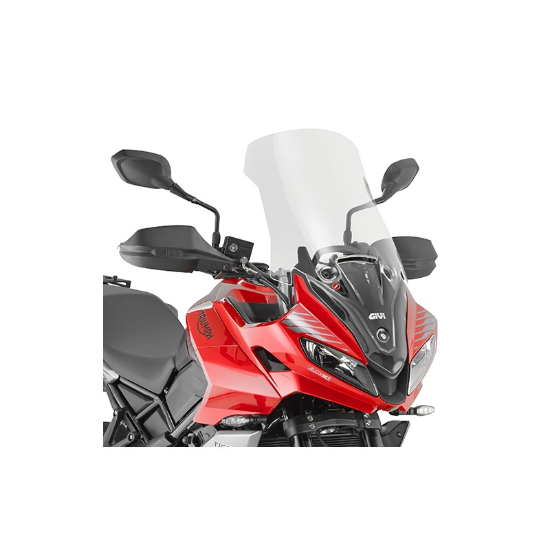CUPOLINO GIVI TOURING TRIUMPH TIGER SPORT 660 2022-2024, TRASPARENTE