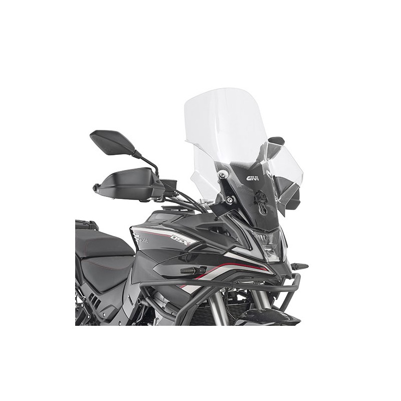 GIVI WINDSCREEN VOGE VALICO 500 DS 2021-2024, TRANSPARENT