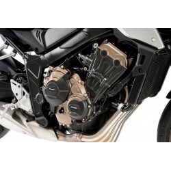 PUIG KURBELGEHÄUSE-SCHUTZ-KIT HONDA CBR 650 R 2021-2023, SCHWARZ