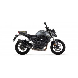 TERMINALE DI SCARICO ARROW VELOCE HONDA HORNET 750 2023-2024, TITANIO DARK/CARBONIO, OMOLOGATO