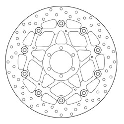 PAIR OF BREMBO SERIE ORO FRONT BRAKE DISCS DUCATI 748, 748 R/S, 916, 996, 996 S, 998, 998 R/S