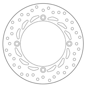 PAIR OF BREMBO SERIE ORO FRONT BRAKE DISCS HONDA TRANSALP 700 2008-2013