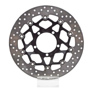 PAIR OF BREMBO SERIE ORO FRONT BRAKE DISCS TRIUMPH DAYTONA 675 2006-2012, STREET TRIPLE 675/R 2008-2012