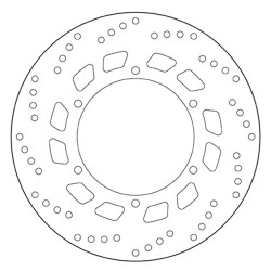 DISCO DE FRENO DELANTERO BREMBO SERIE ORO YAMAHA T-MAX 2000-2003