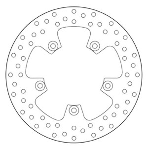 HINTERE BREMSSCHEIBE BREMBO SERIE ORO DUCATI 749, 999