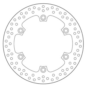 DISCO FRENO POSTERIORE BREMBO SERIE ORO HONDA CB 1300 2003-2007