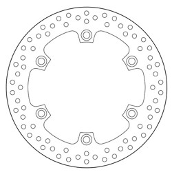 HINTERE BREMSSCHEIBE BREMBO SERIE ORO HONDA CB 1300 2003-2007