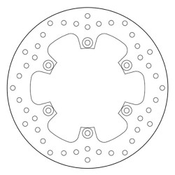 DISCO DE FRENO TRASERO BREMBO SERIE ORO YAMAHA T-MAX 2000-2011