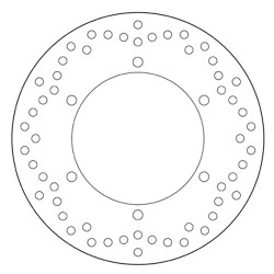 BREMBO SERIE ORO REAR BRAKE DISC YAMAHA R6 1999-2002, R1 2002-2003