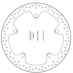 PAIR OF BREMBO SERIE ORO FRONT BRAKE DISCS BMW F 800 R 2009-2011, F 800 S 2008-2010*, S 1000 R 2014-2020