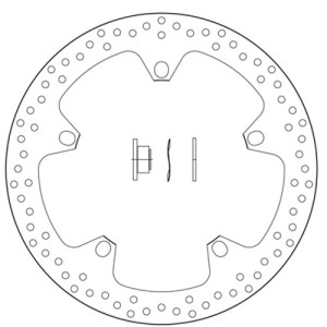 PAIR OF BREMBO SERIE ORO FRONT BRAKE DISCS BMW S 1000 RR 2009-2018