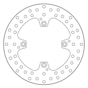 BREMBO SERIE ORO REAR BRAKE DISC DUCATI MONSTER 796 2010-2013, MONSTER 1100/S 2009-2010