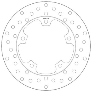 HINTERE BREMSSCHEIBE BREMBO SERIE ORO APRILIA TUONO 1000 R 2003-2009