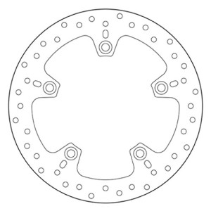 HINTERE BREMSSCHEIBE BREMBO SERIE ORO BMW R 1200 GS 2004-2012, R 1200 GS ADVENTURE 2006-2013
