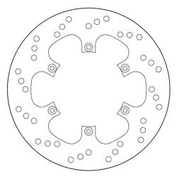 BREMBO SERIE ORO REAR BRAKE DISC BMW F 650 GS 2000-2007