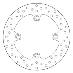 BREMBO SERIE ORO REAR BRAKE DISC HONDA CBR 600 F 2011-2013